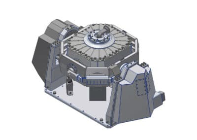 3 axis stabilized platform - M334 rendering - 2