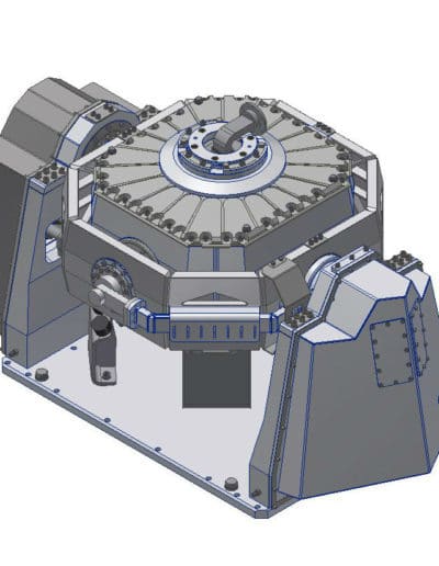 3 axis stabilized platform - M334 rendering - 2