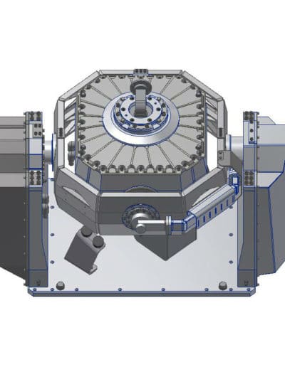 3 axis stabilized platform - M334 rendering