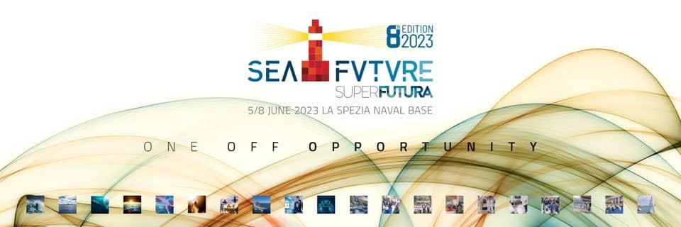 SEAFUTURE 2023 8th edition Poster - SuperFutura - One Off Opportunity